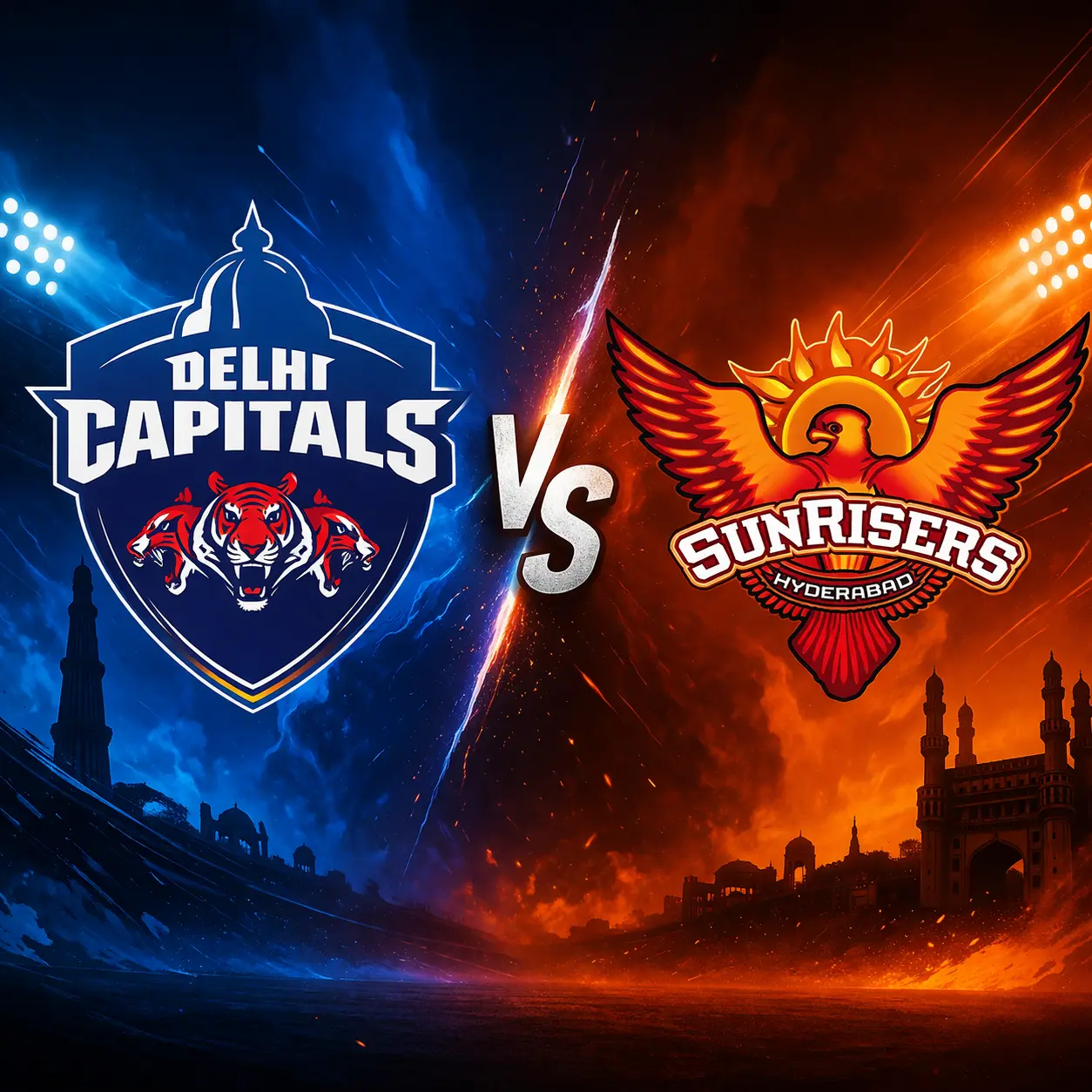 Delhi Capitals Vs Surisers Hyderabad Timeline