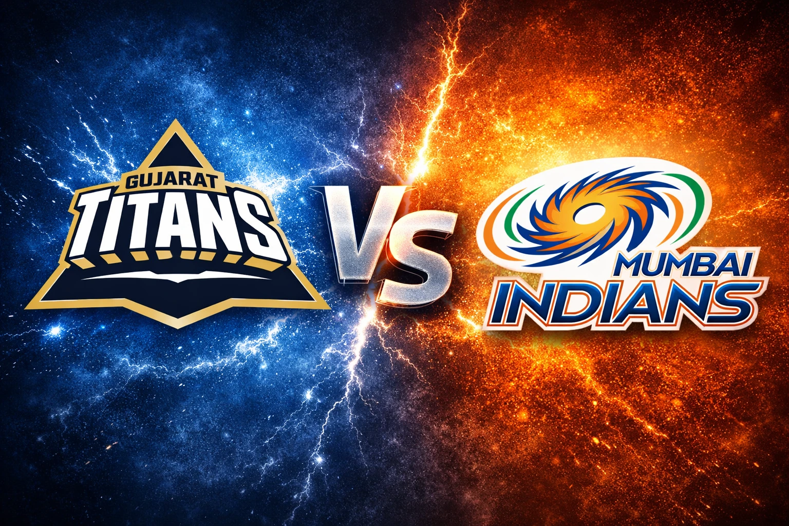Gujarat Titans Vs Mumbai Indians Timeline