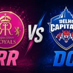Rajasthan Royals vs Delhi Capitals Timeline