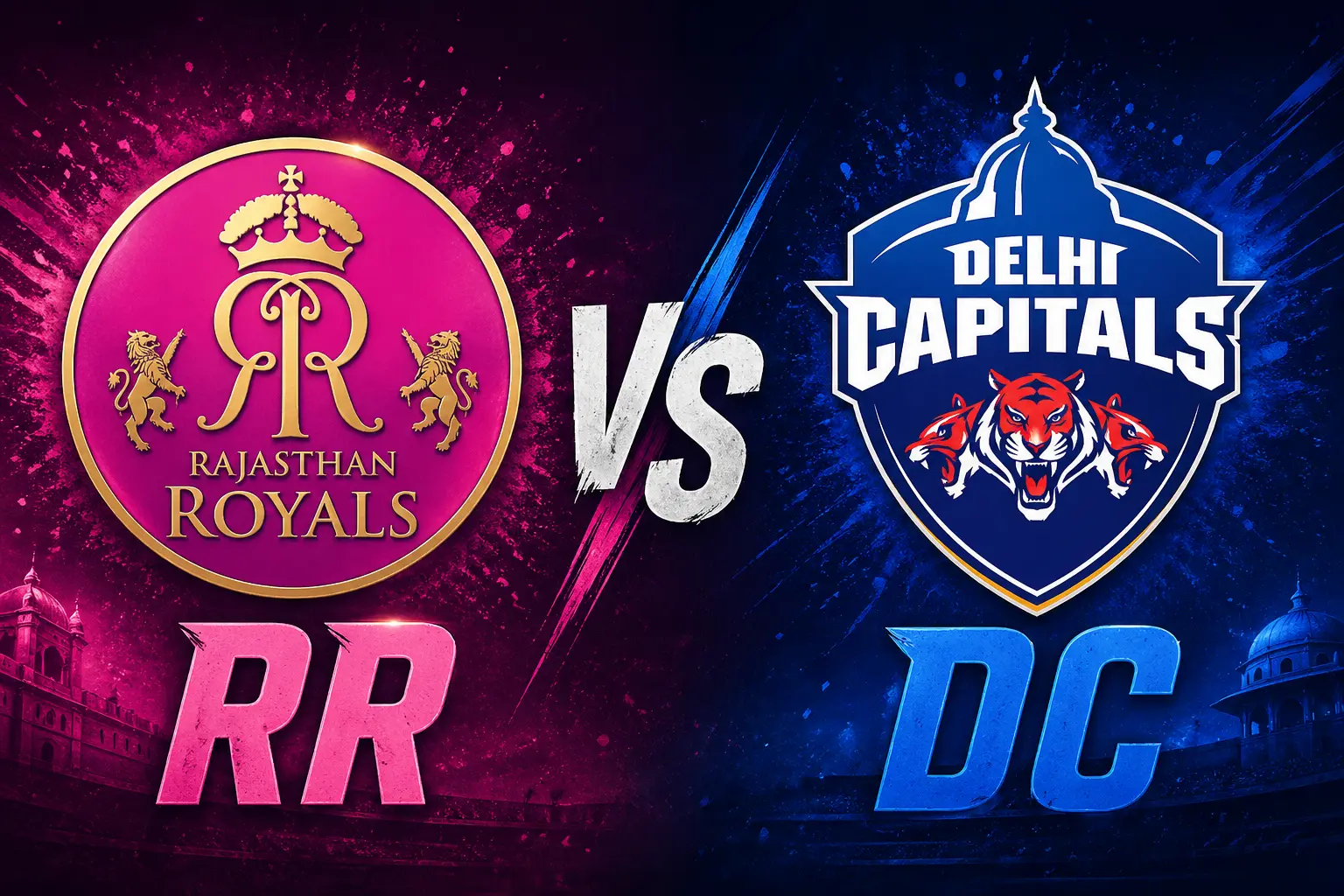 Rajasthan Royals vs Delhi Capitals Timeline