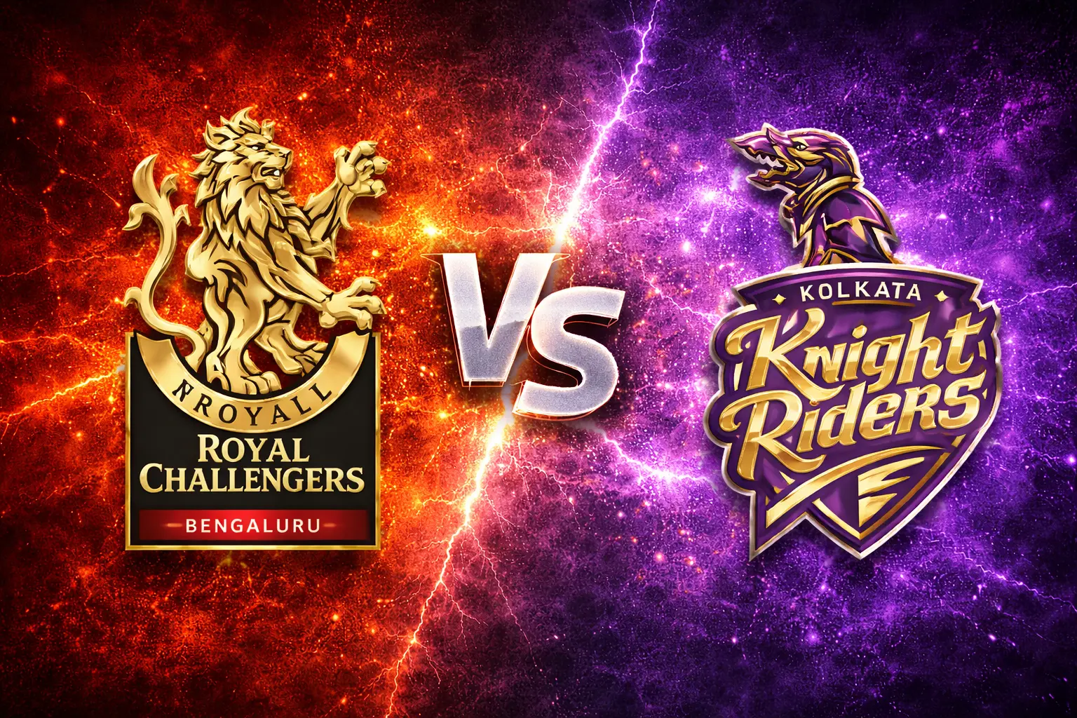 Royal Challengers Bengaluru Vs Kolkata Knight Riders Timeline