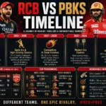 Royal Challengers Bengaluru Vs Punjab Kings Timeline