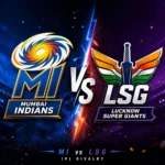 Mumbai Indians Vs Lucknow Super Giants Timeline