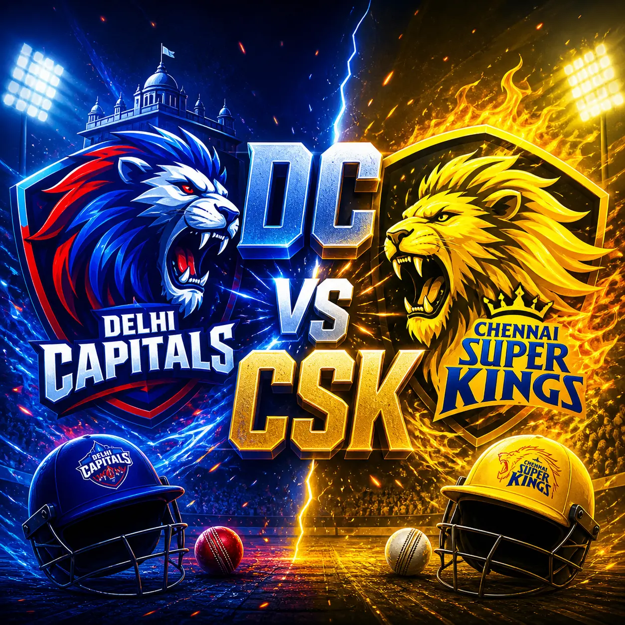 Delhi Capitals vs Chennai Super Kings Timeline: Complete IPL Rivalry History & Stats