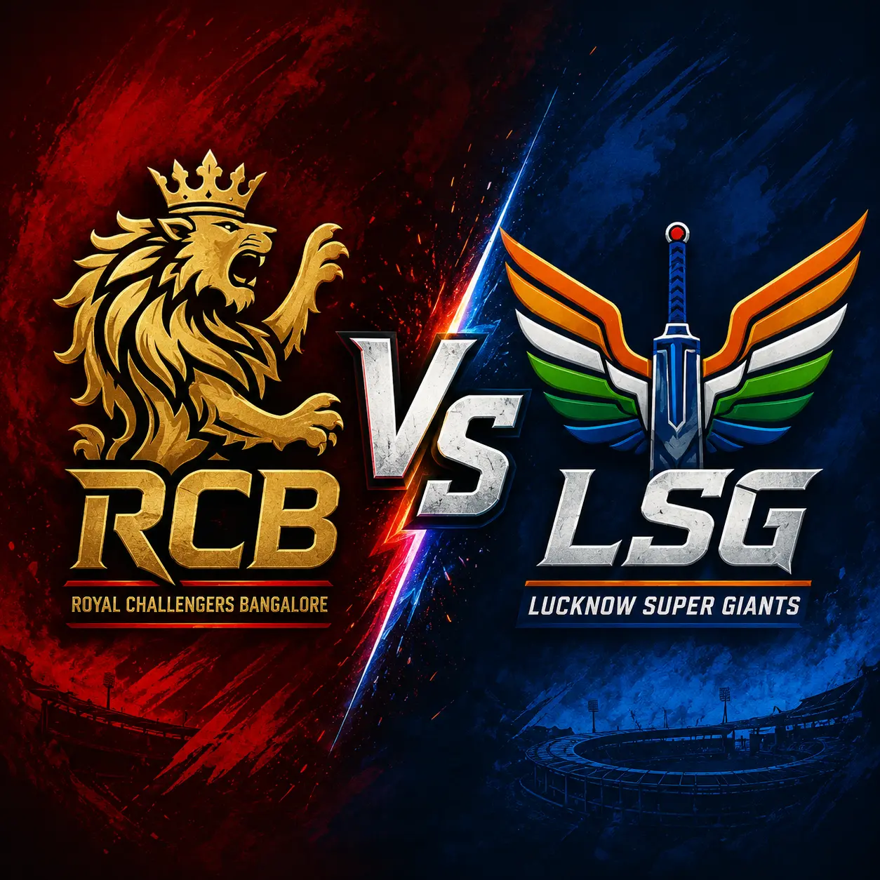 Royal Challengers Bengaluru Vs Lucknow Super Giants Timeline