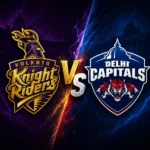Kolkata Knight Riders Vs Delhi Capitals Timeline