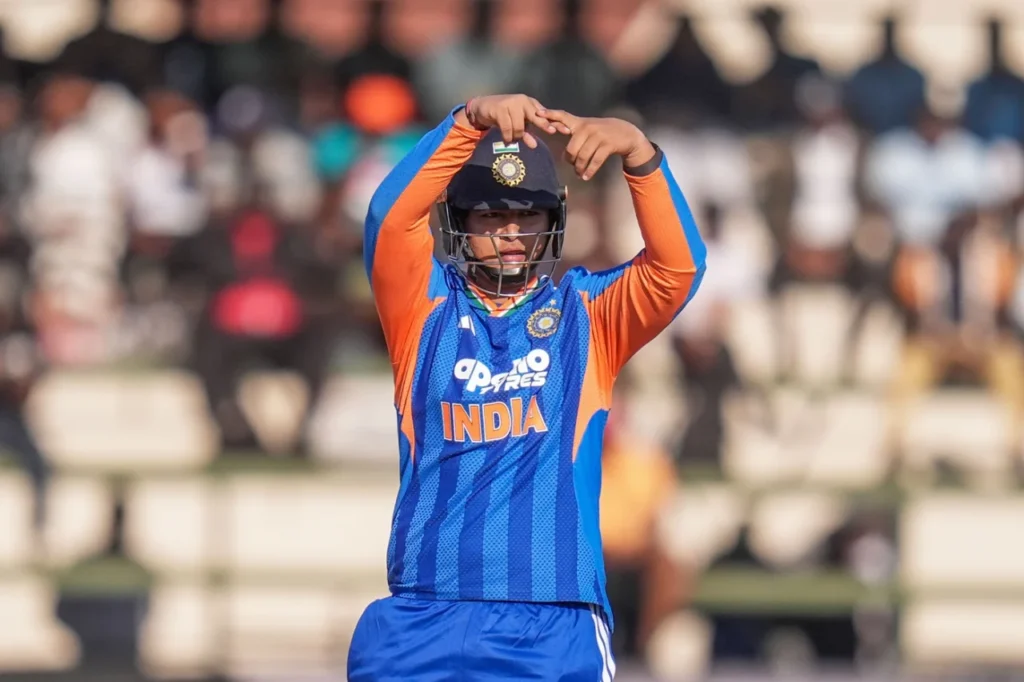 Vaibhav Sooryavanshi's maiden international fifty