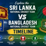 Sri Lanka National Cricket Team vs Bangladesh National Cricket Team Timeline