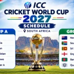 ICC Cricket World Cup 2027 Schedule