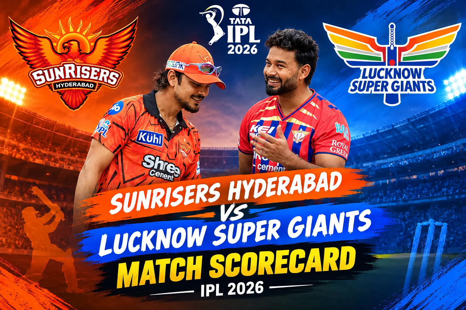 Sunrisers Hyderabad Vs Lucknow Super Giants Match Scorecard